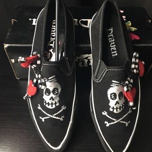 Draven skull girl shoes women’s 5